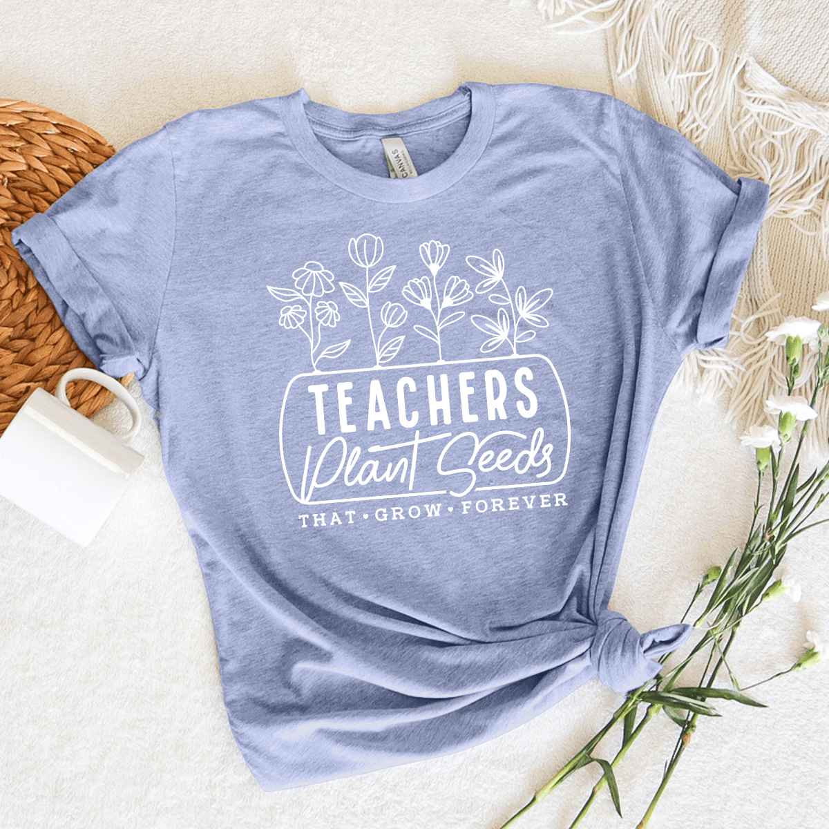 Teachers Plant Seeds Unisex Tee