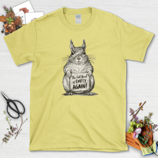 The Cat Bowl is Empty T-Shirt