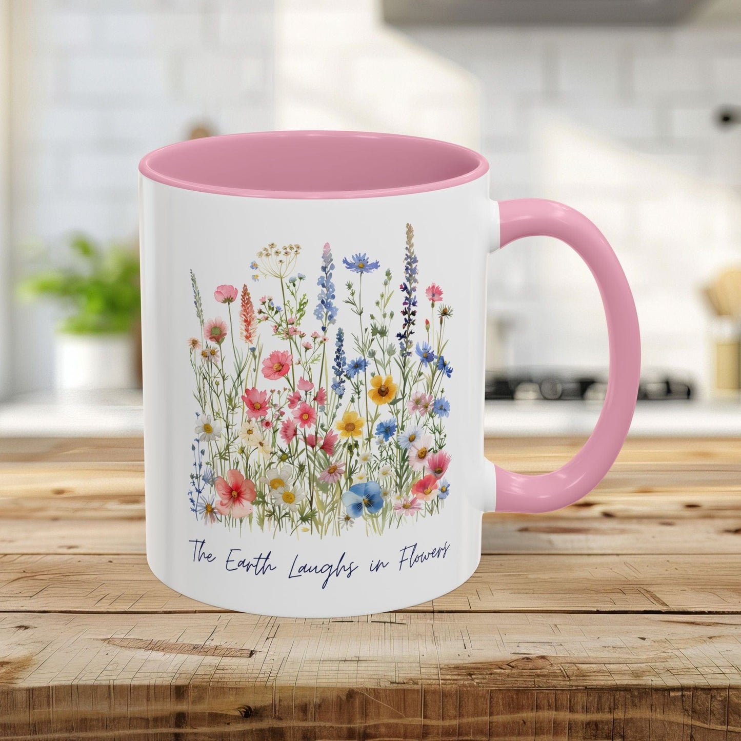 The Earth Laughs in Flowers Mug (11/15oz)
