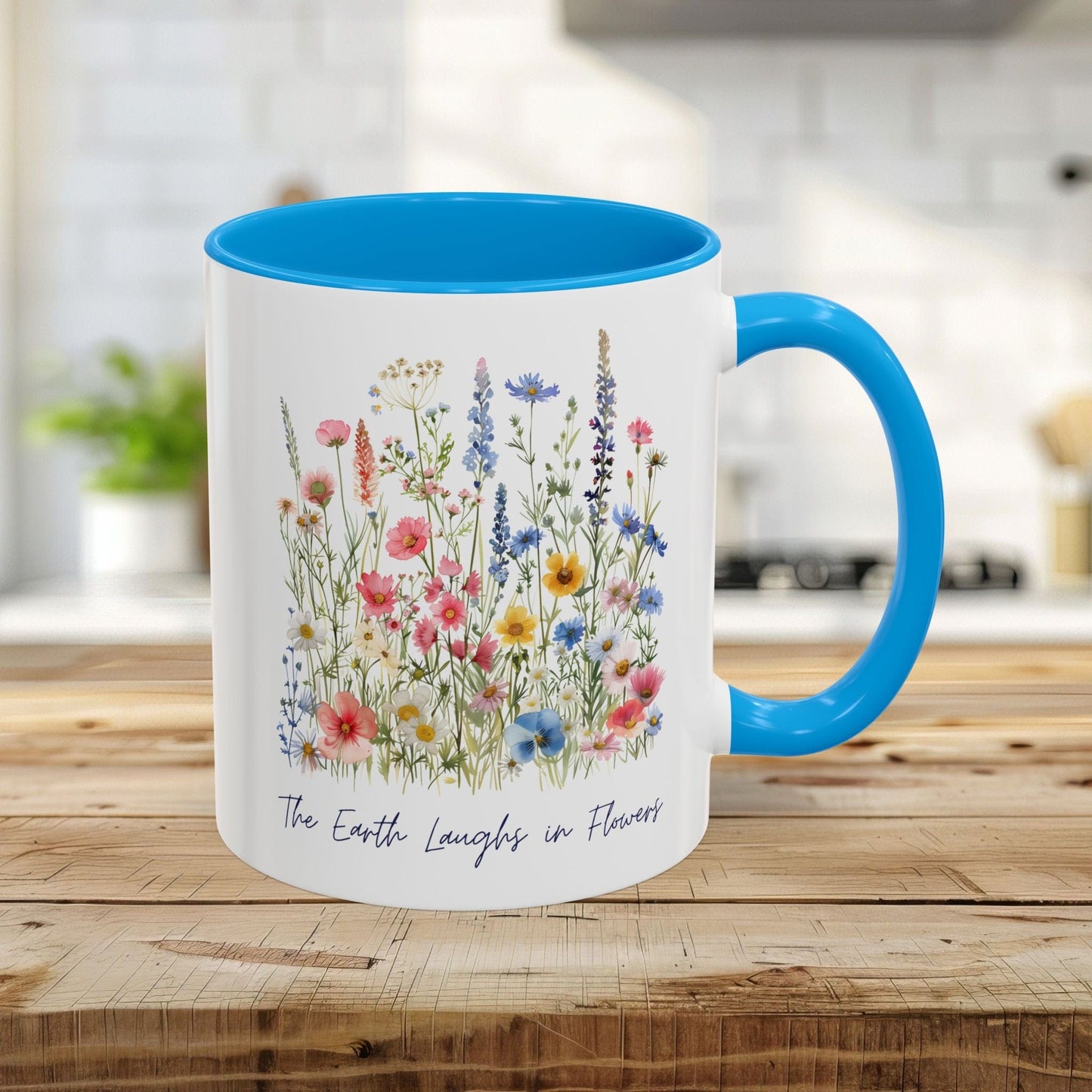 The Earth Laughs in Flowers Mug (11/15oz)