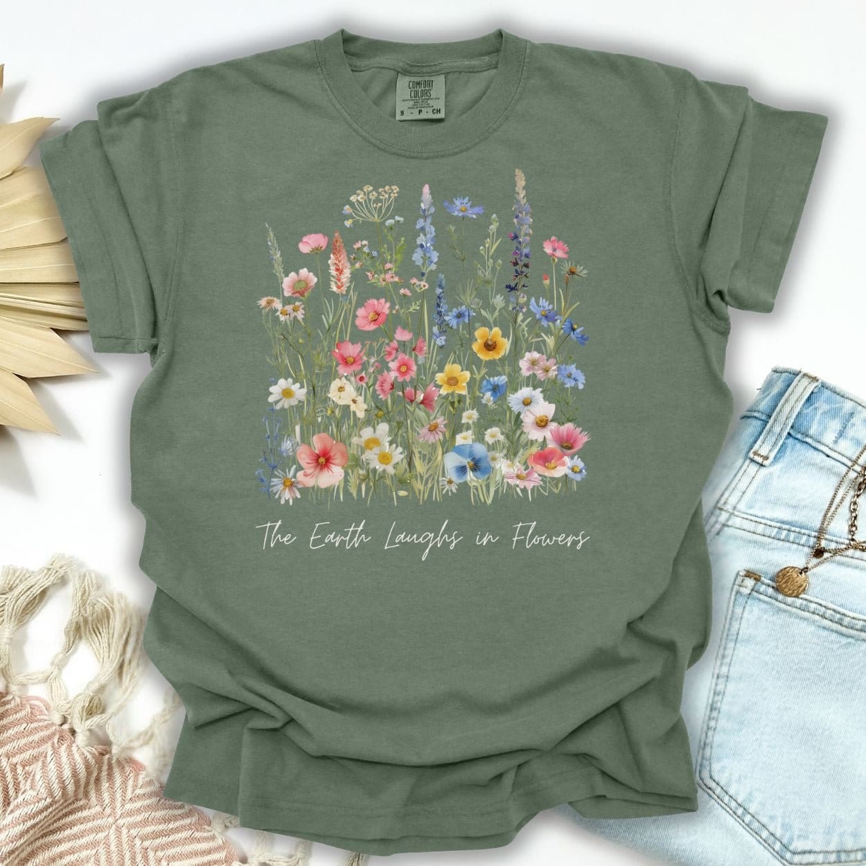 The Earth Laughs in Flowers T-Shirt