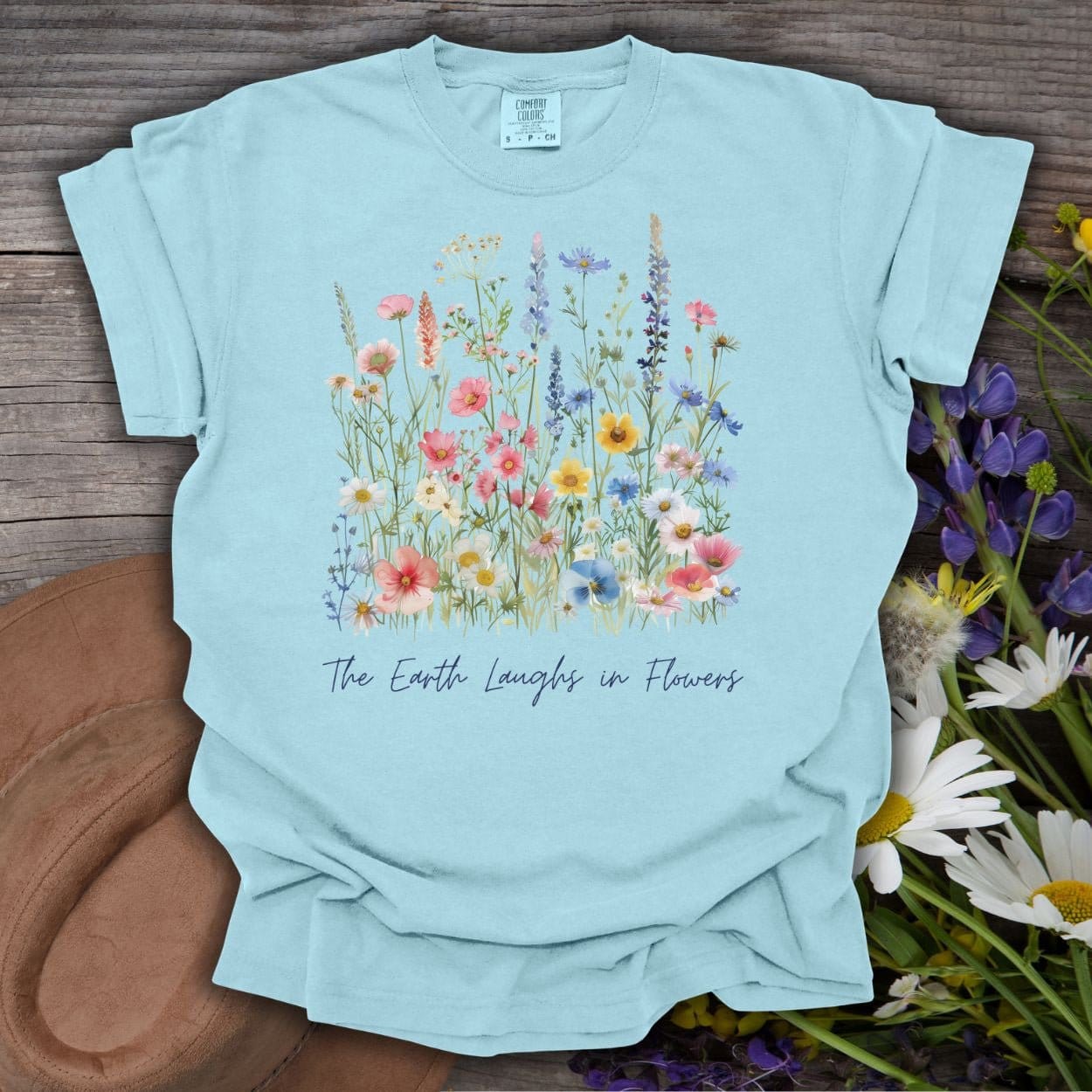 The Earth Laughs in Flowers T-Shirt