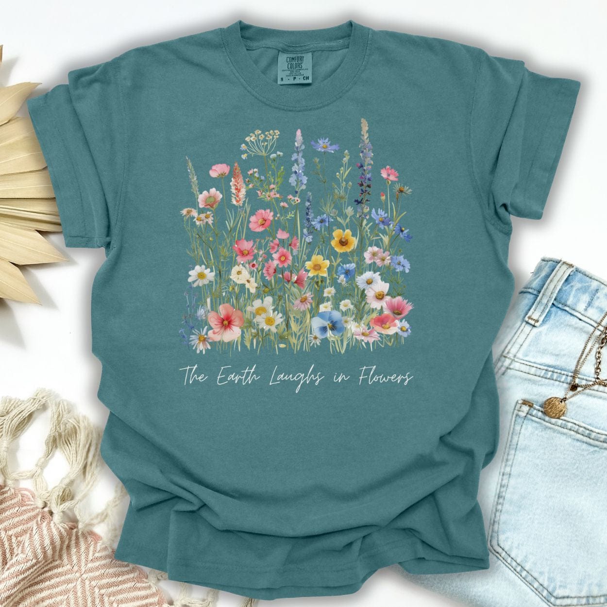 The Earth Laughs in Flowers T-Shirt