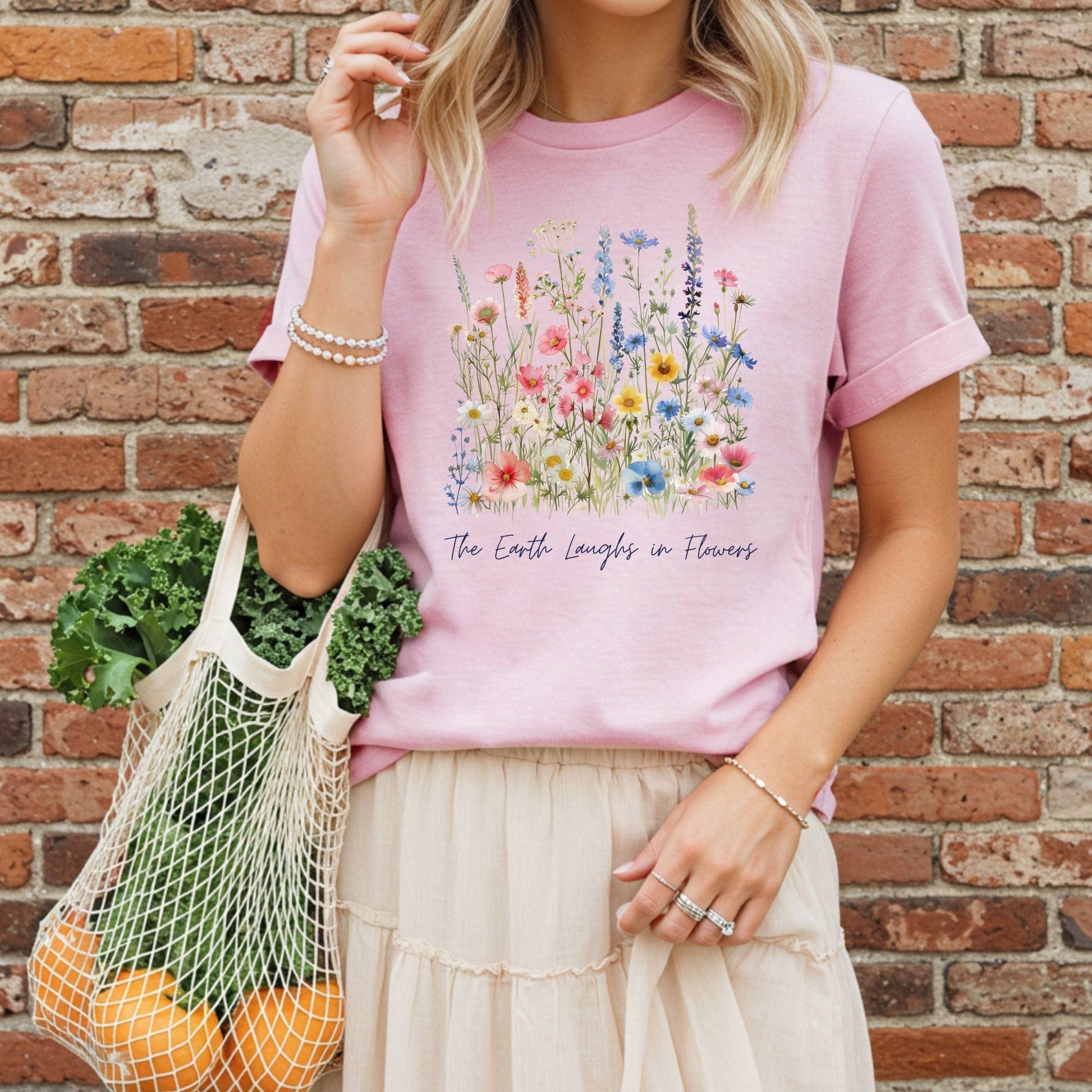 The Earth Laughs in Flowers T-Shirt