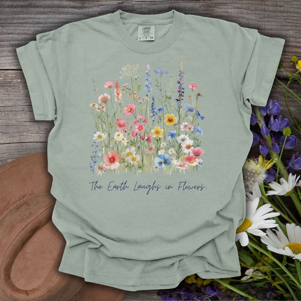 The Earth Laughs in Flowers T-Shirt