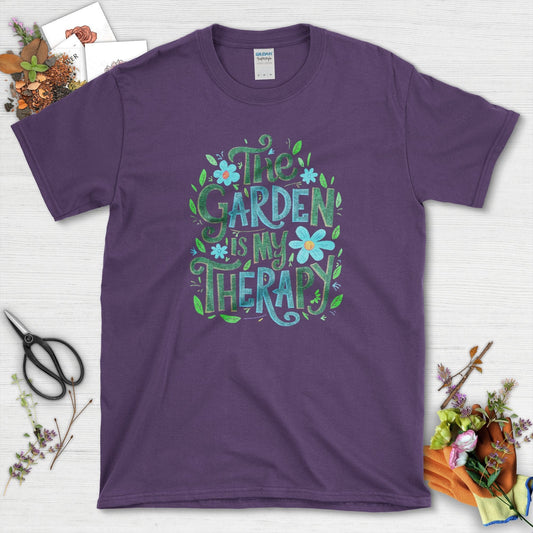 The Garden Is My Therapy Graphic Youth T-Shirt
