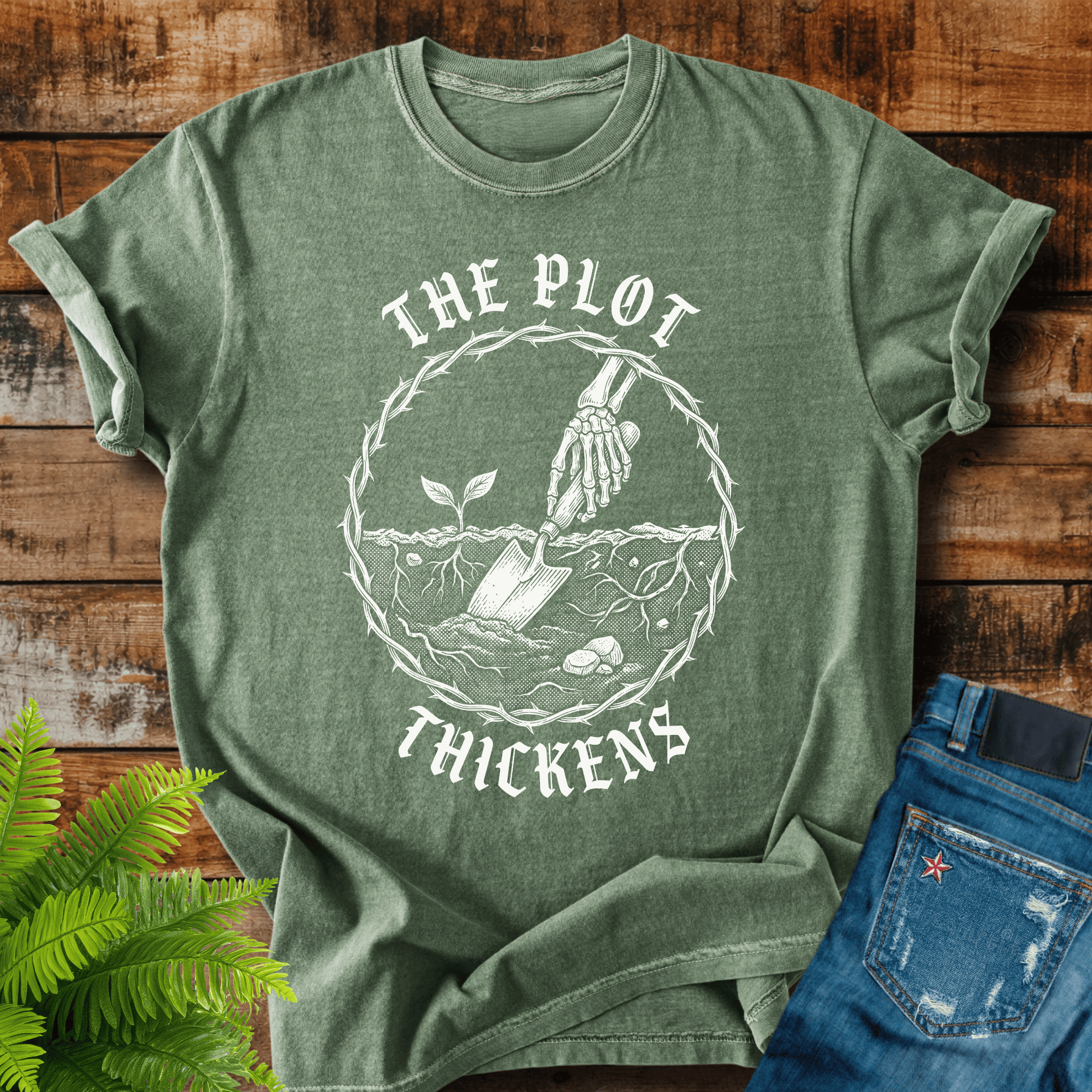 The Plot Thickens T-shirt