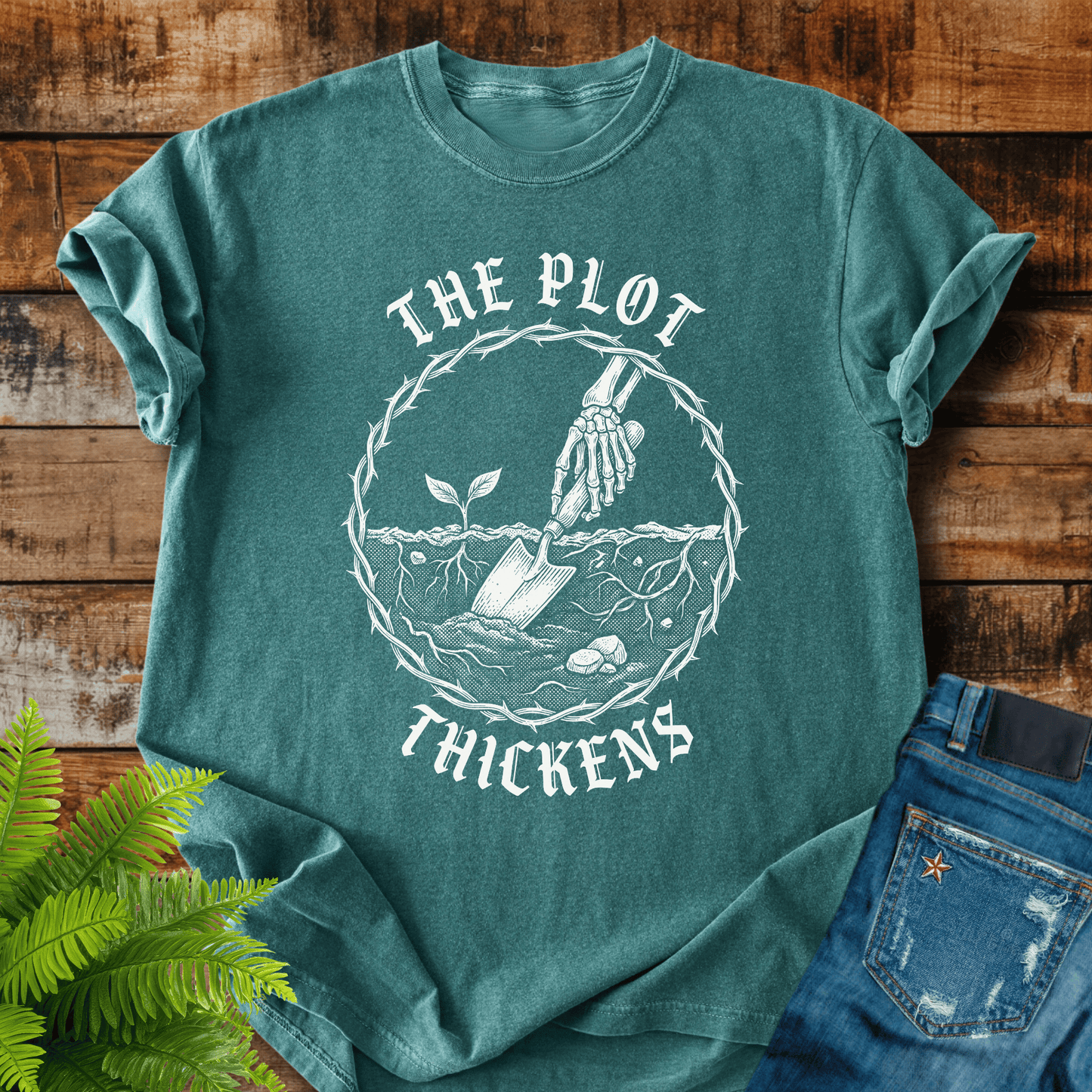 The Plot Thickens T-shirt