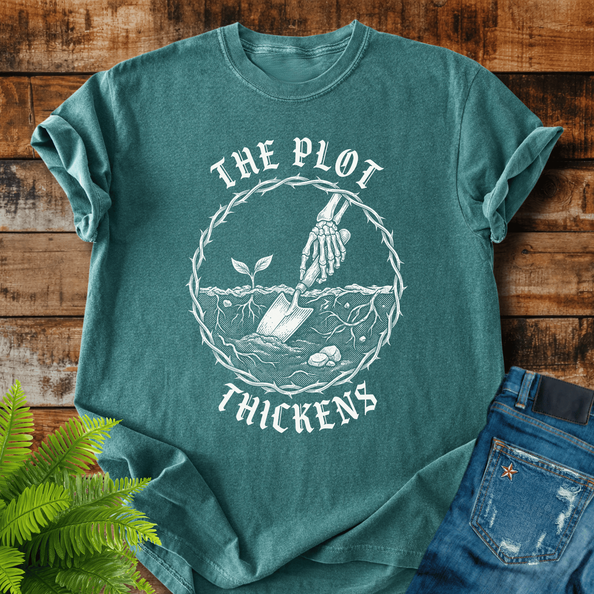 The Plot Thickens T-shirt