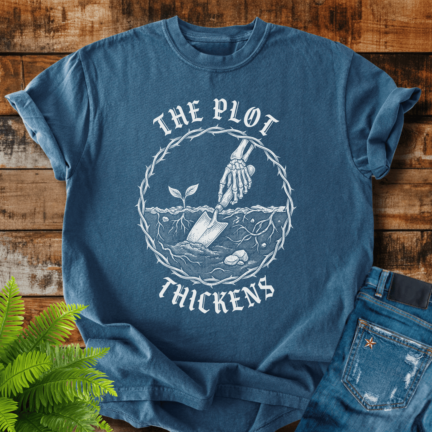 The Plot Thickens T-shirt