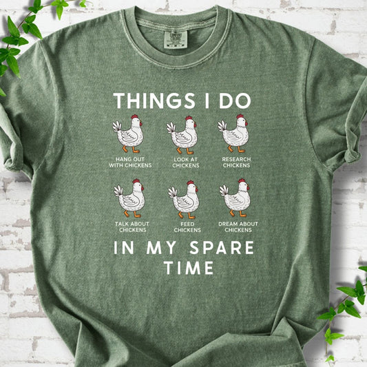 Things I Do in My Space Time T-Shirt