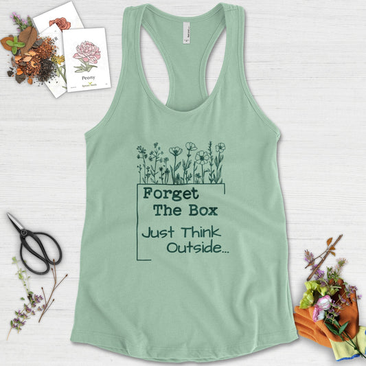 Think Outside the Box Racerback