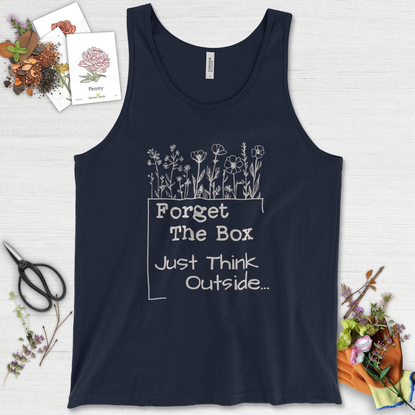 Think Outside the Box Tank Top
