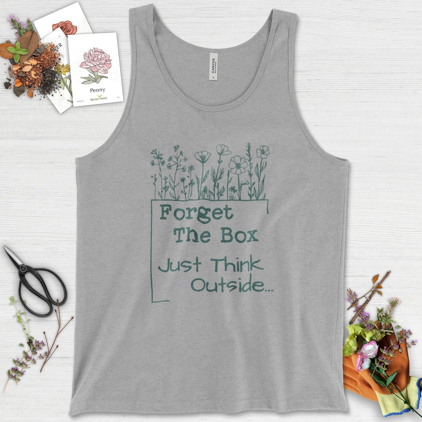 Think Outside the Box Tank Top