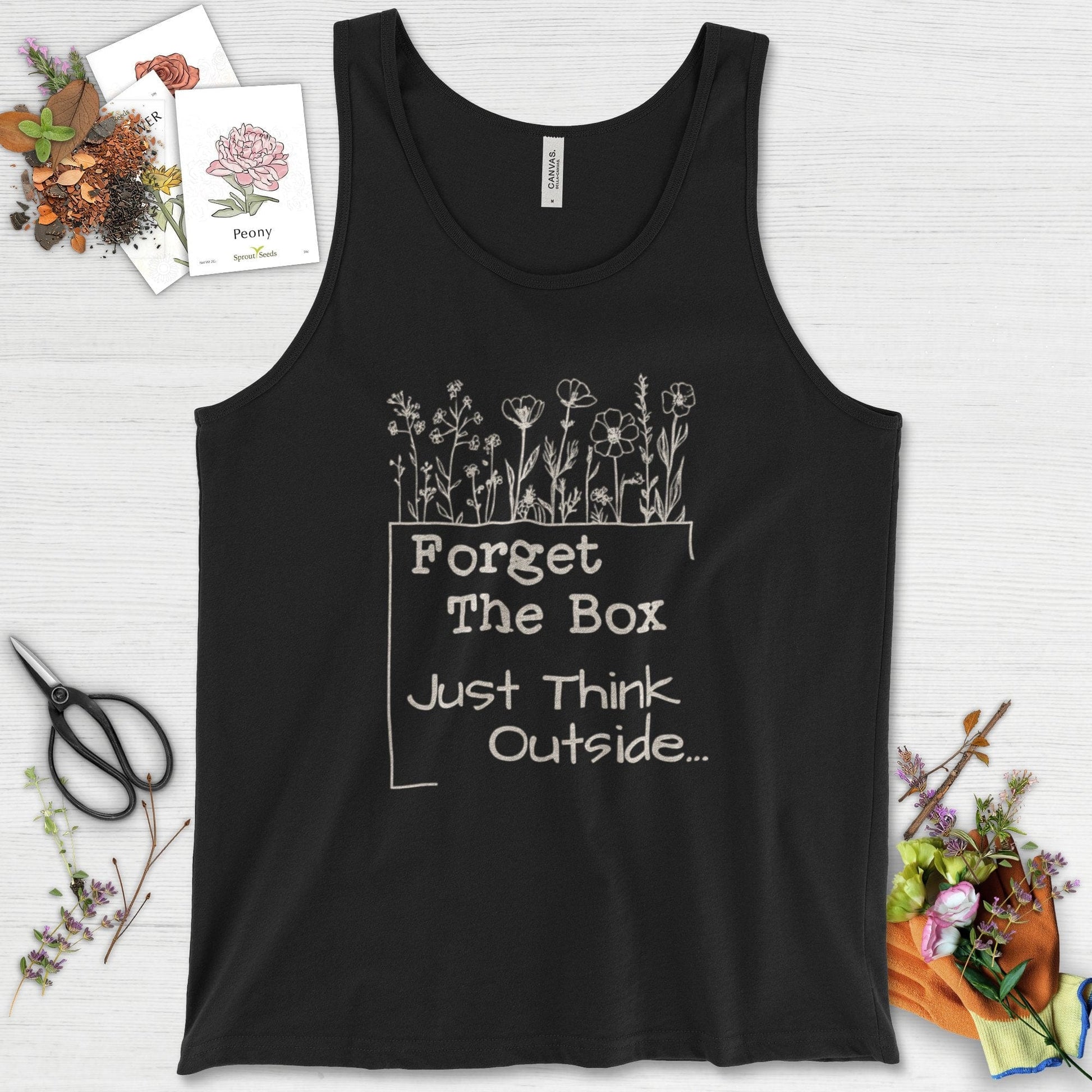 Think Outside the Box Tank Top