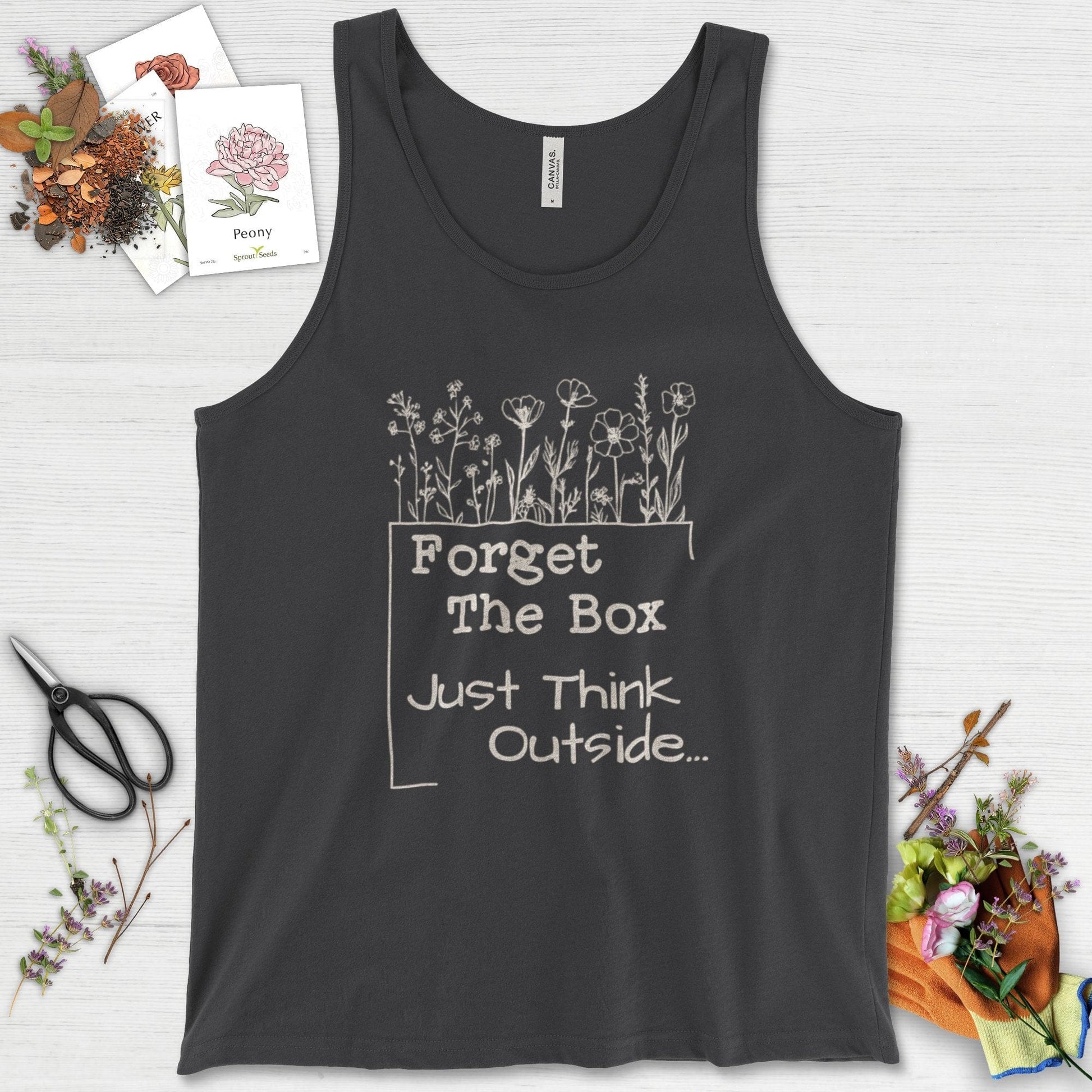 Think Outside the Box Tank Top