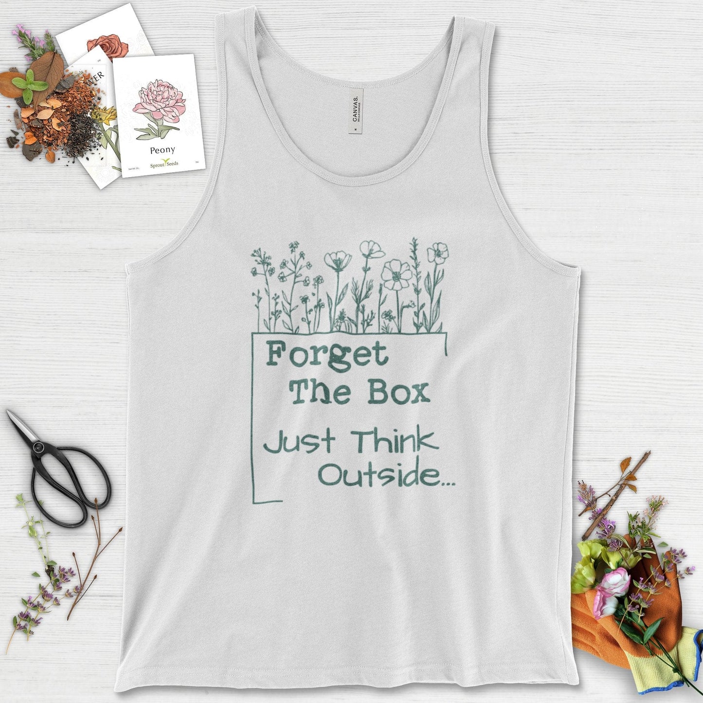 Think Outside the Box Tank Top