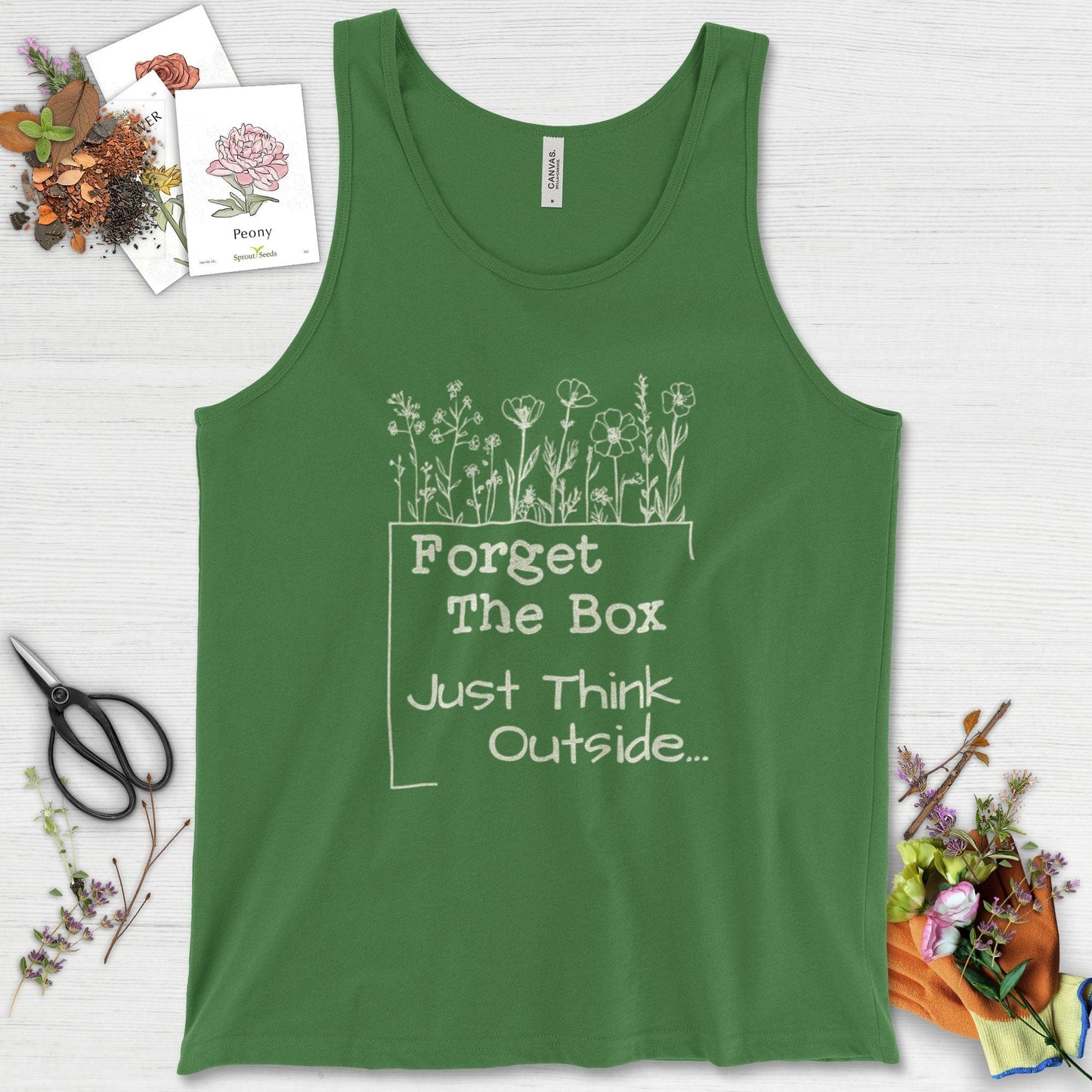 Think Outside the Box Tank Top