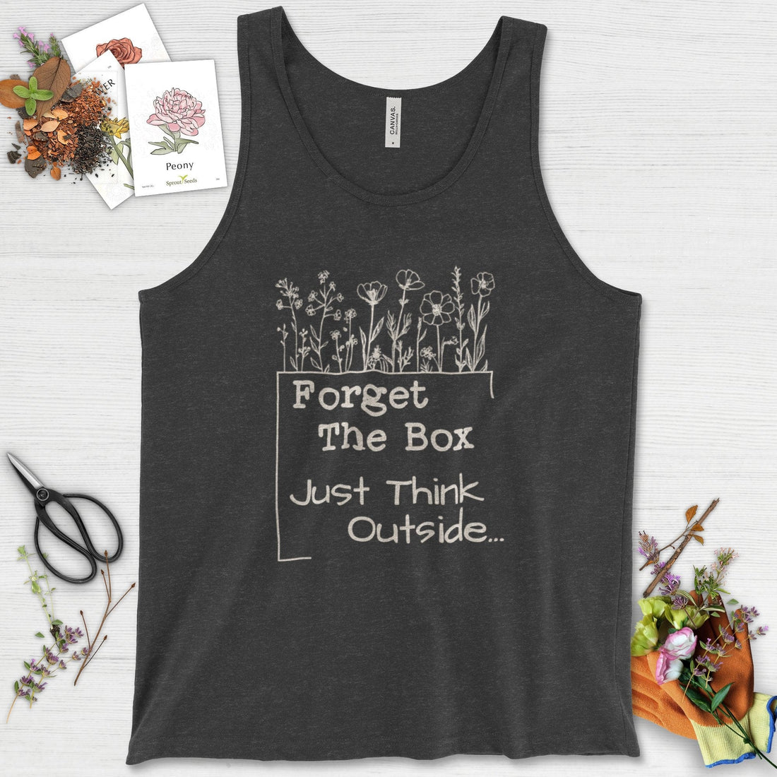 Think Outside the Box Tank Top