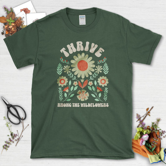 Thrive Among the Wildflowers Youth T-Shirt