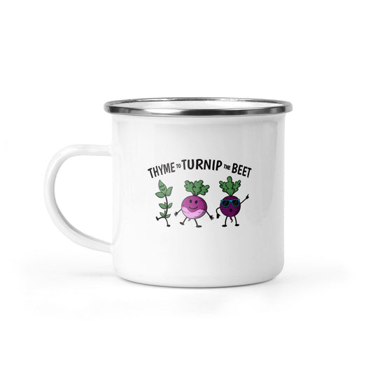 Thyme To Turnip The Beet - Camping Mug