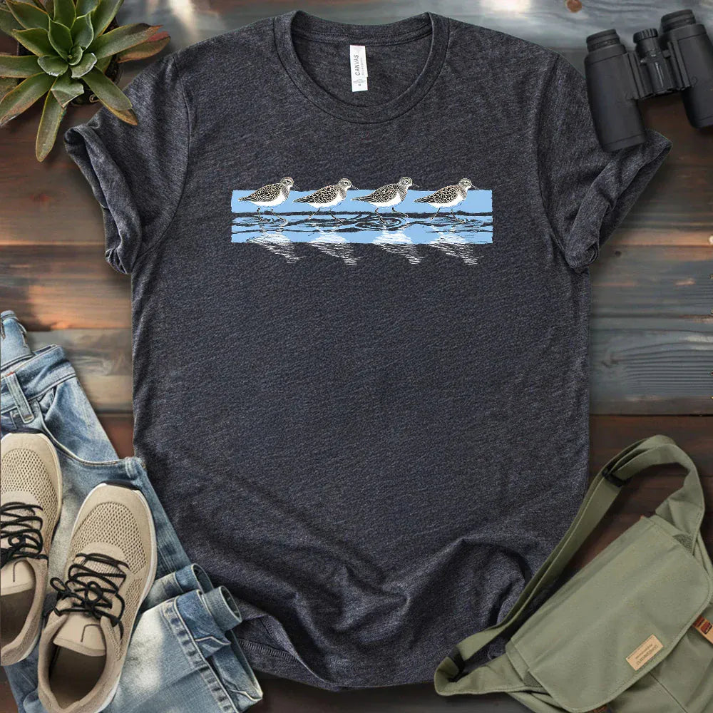 Tidewalking Sandpipers T-shirt
