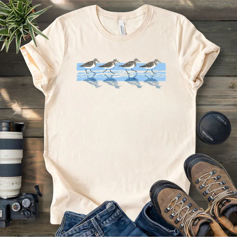 Tidewalking Sandpipers T-shirt