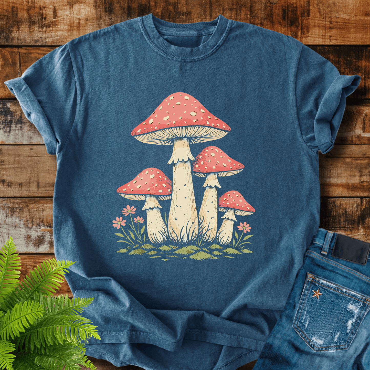 Toadstool Mushrooms T-shirt