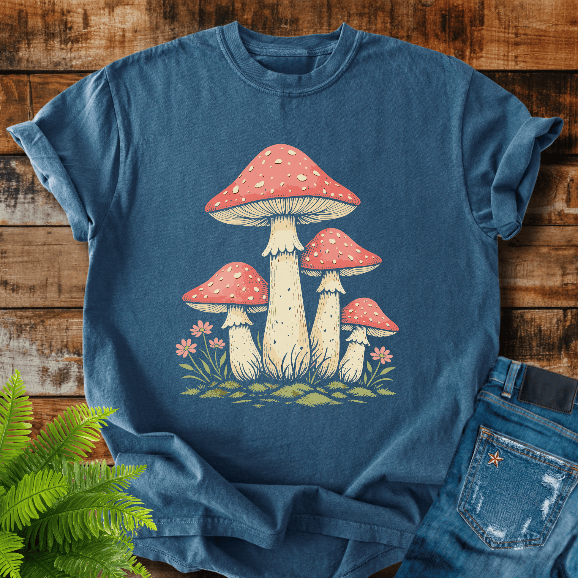 Toadstool Mushrooms T-shirt