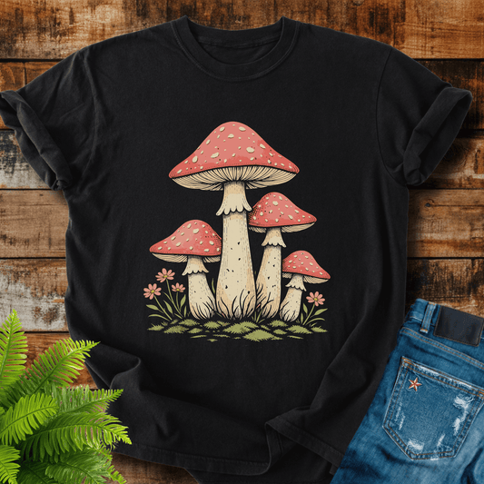 Toadstool Mushrooms T-shirt