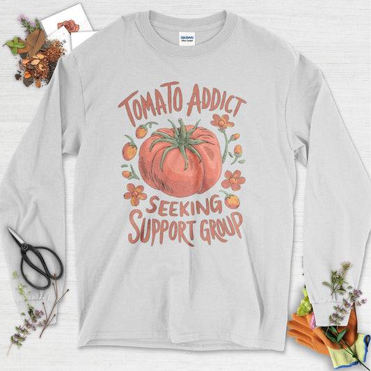 Tomato Addict Support Group Long Sleeve