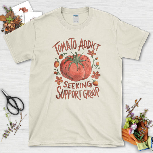 Tomato Addict Support Group T-Shirt