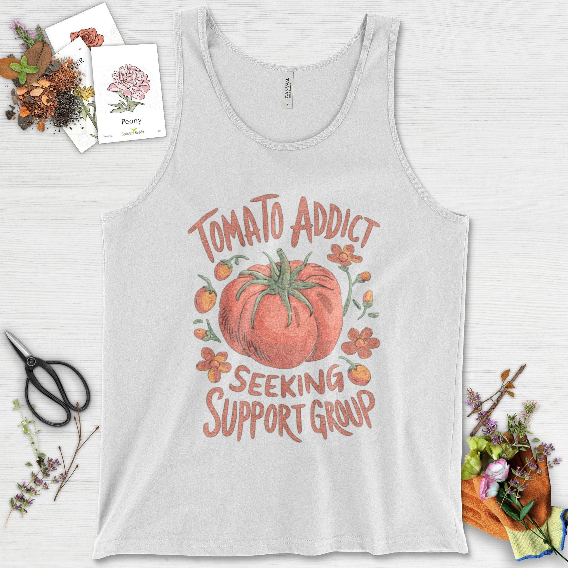 Tomato Addict Support Group Tank Top