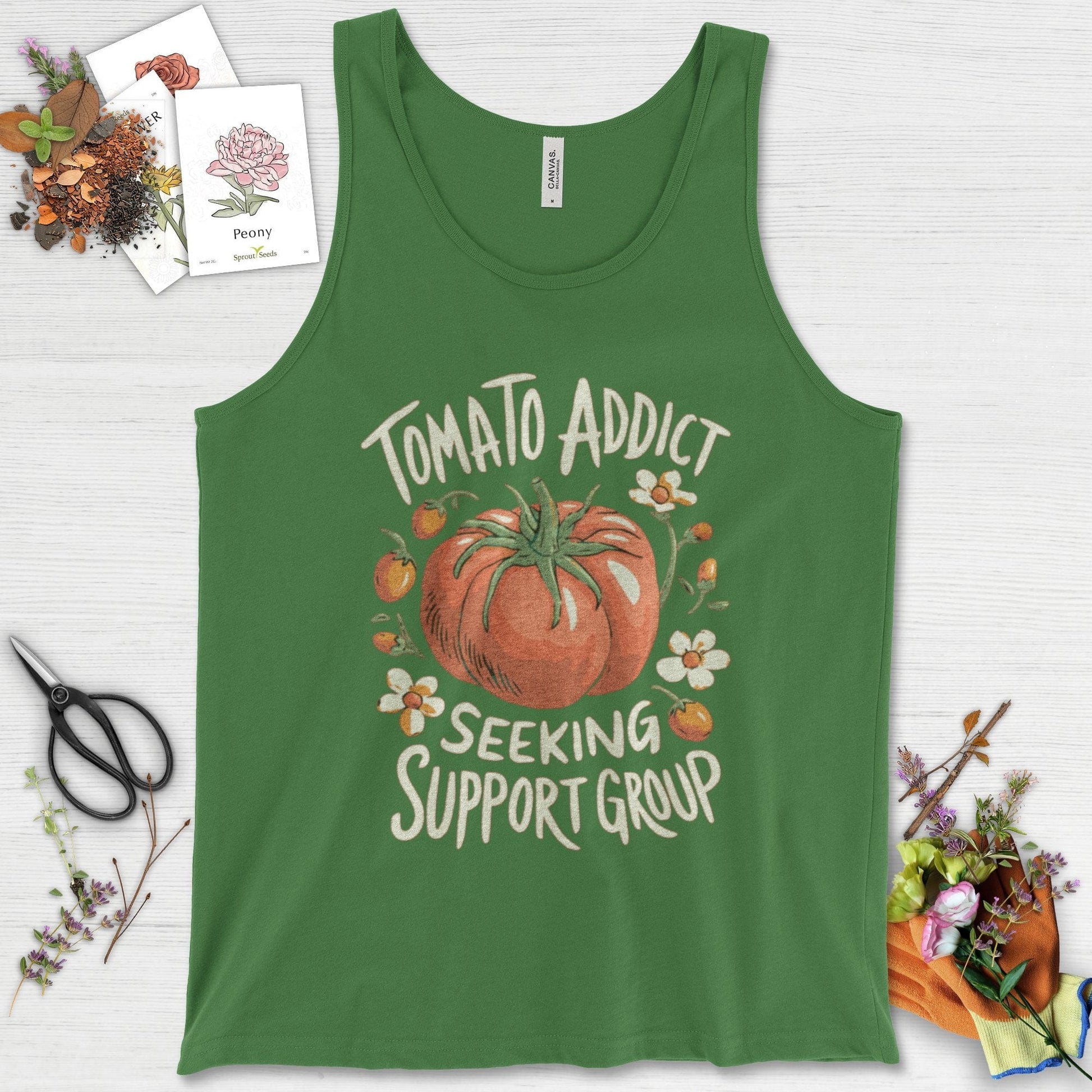 Tomato Addict Support Group Tank Top