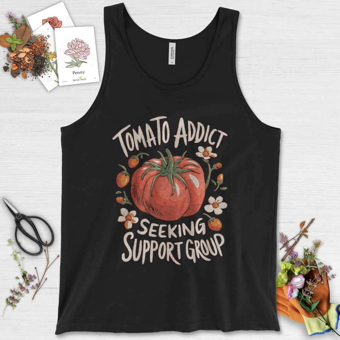 Tomato Addict Support Group Tank Top