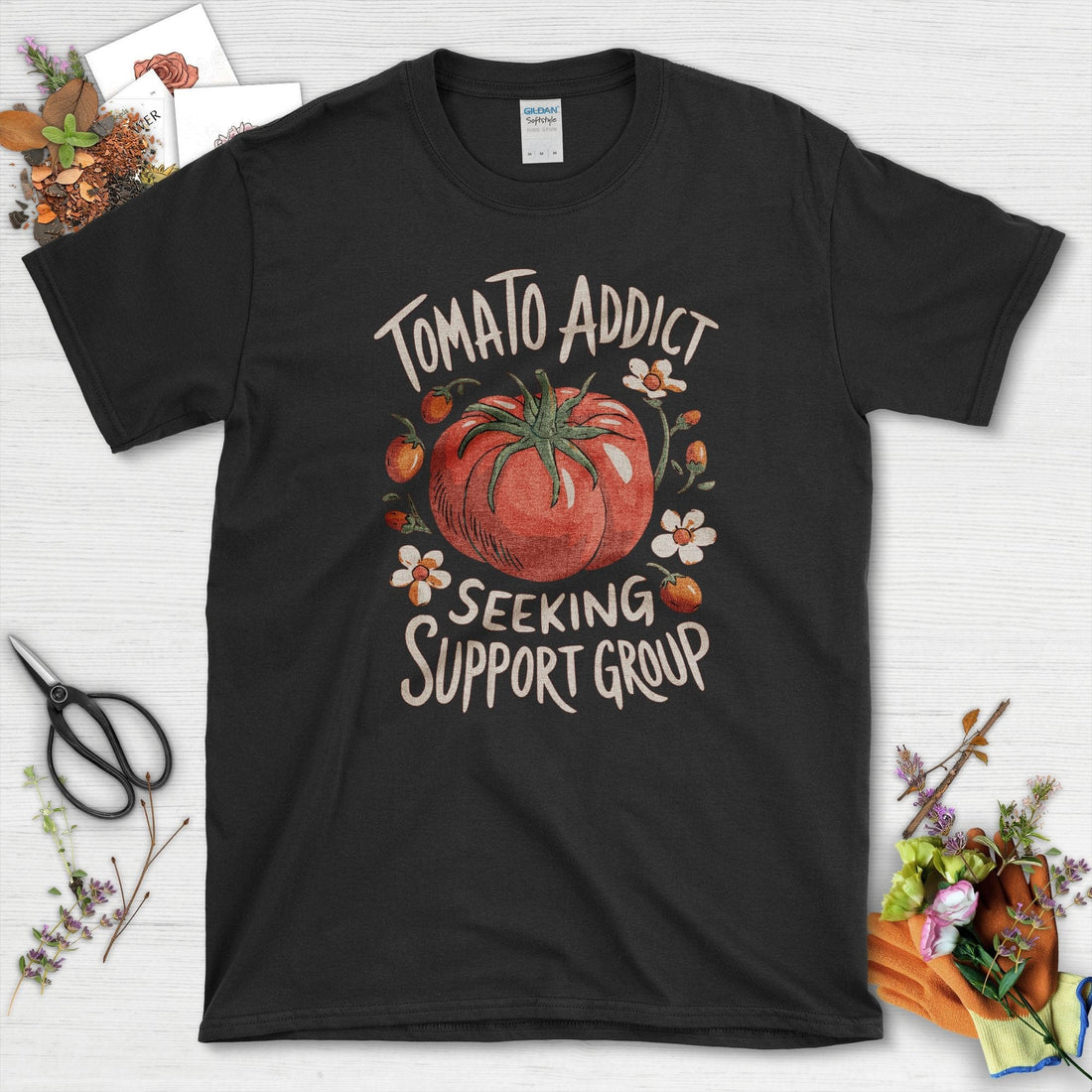 Tomato Addict Support Group Youth T-Shirt