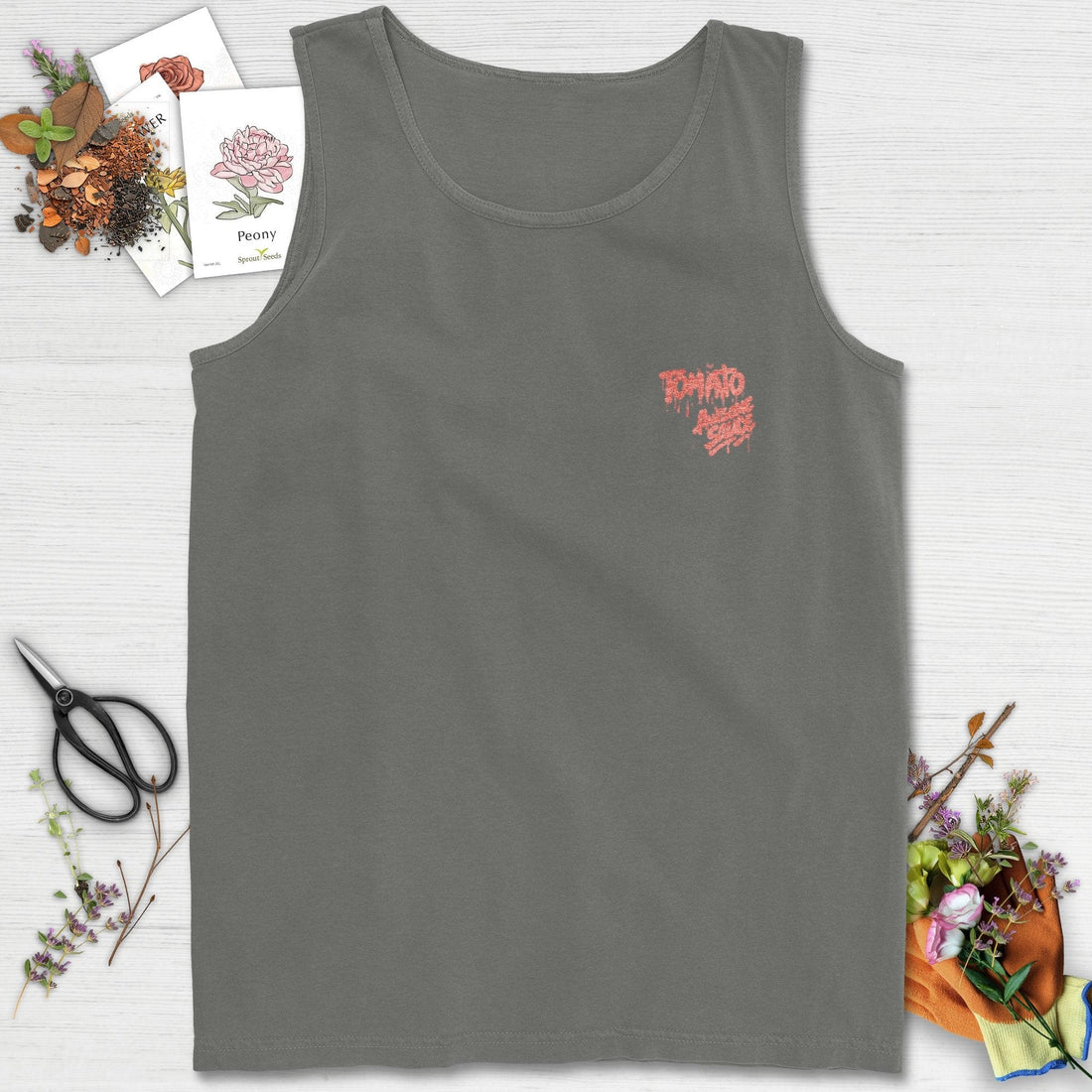 Tomato Awesome Sauce Logo Comfort Colors® Tank Top