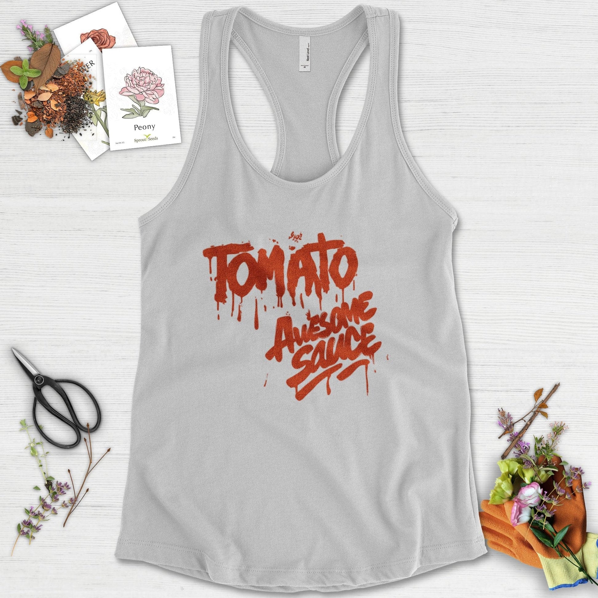 Tomato Awesome Sauce Racerback