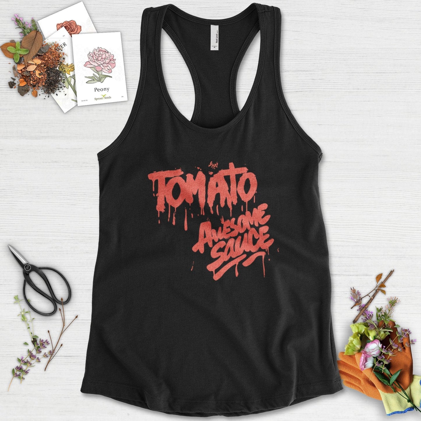 Tomato Awesome Sauce Racerback