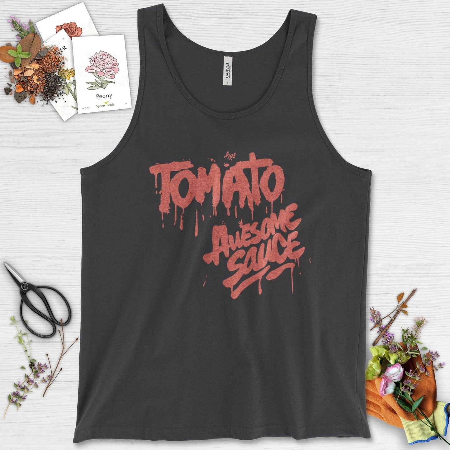 Tomato Awesome Sauce Tank Top