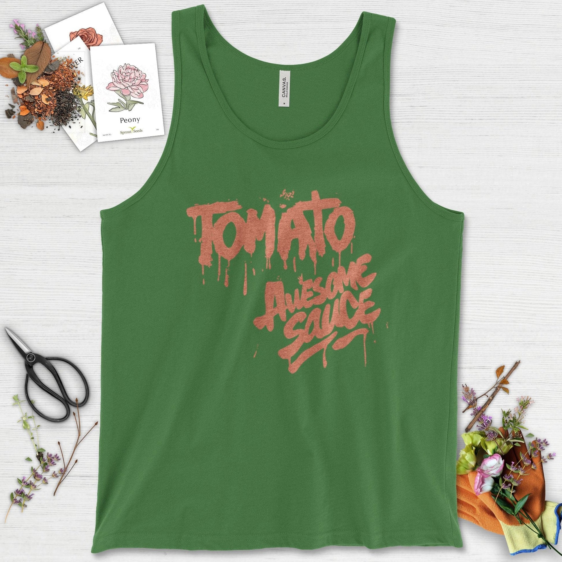 Tomato Awesome Sauce Tank Top