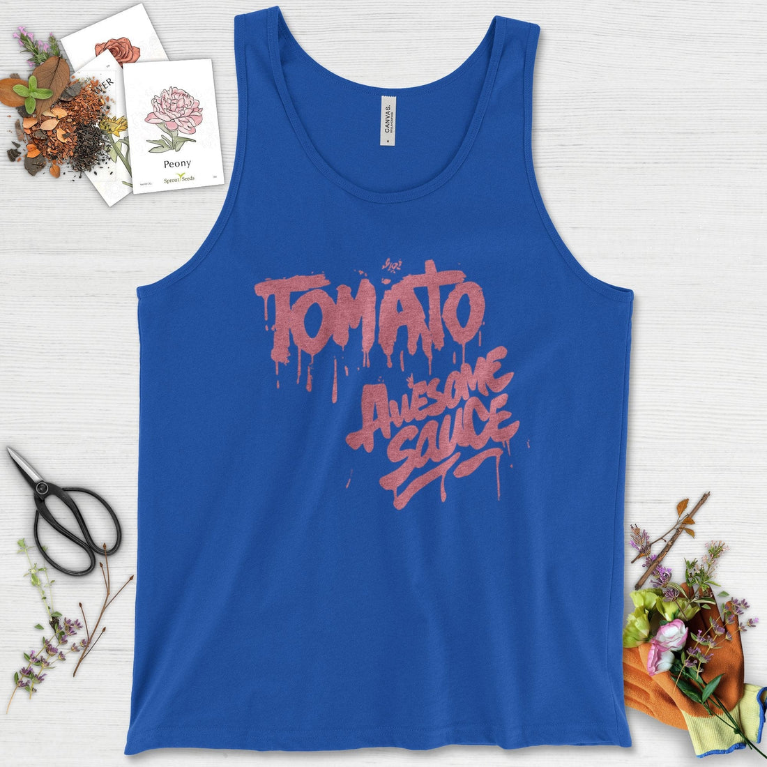 Tomato Awesome Sauce Tank Top