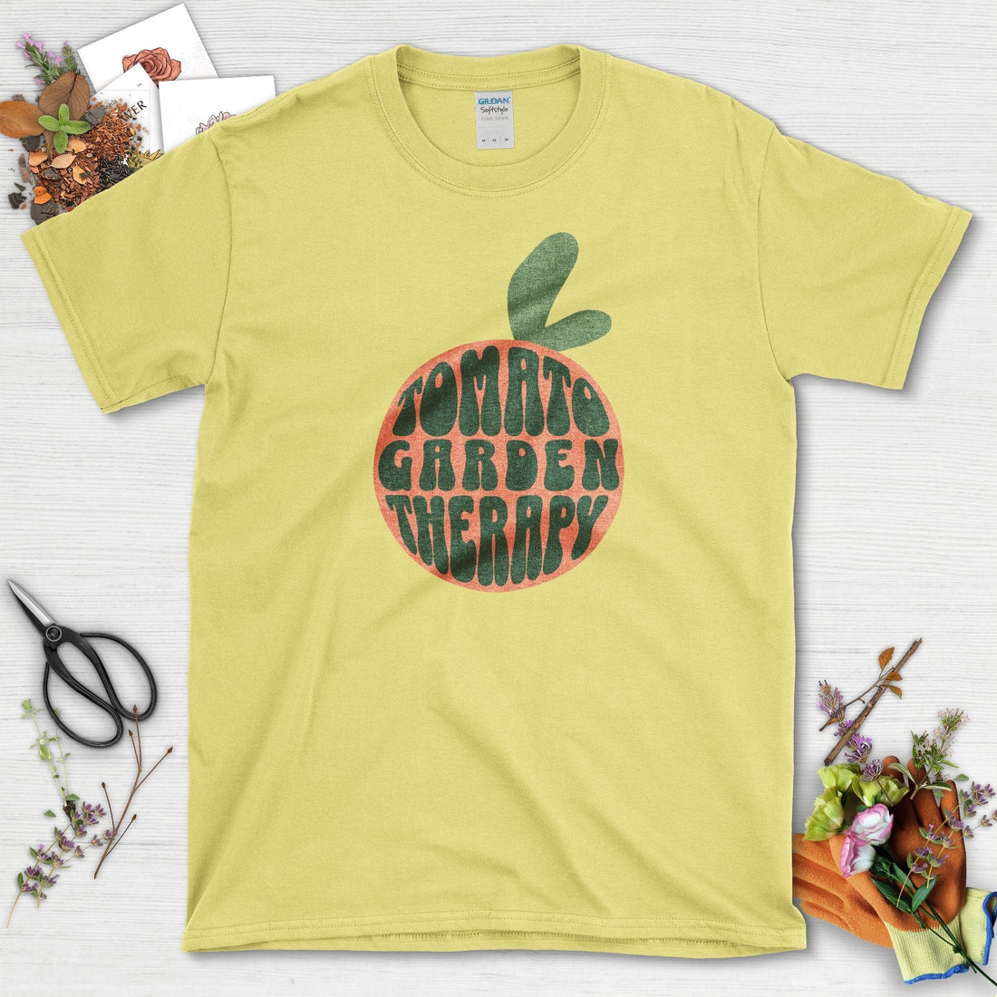 Tomato Garden Therapy T-Shirt