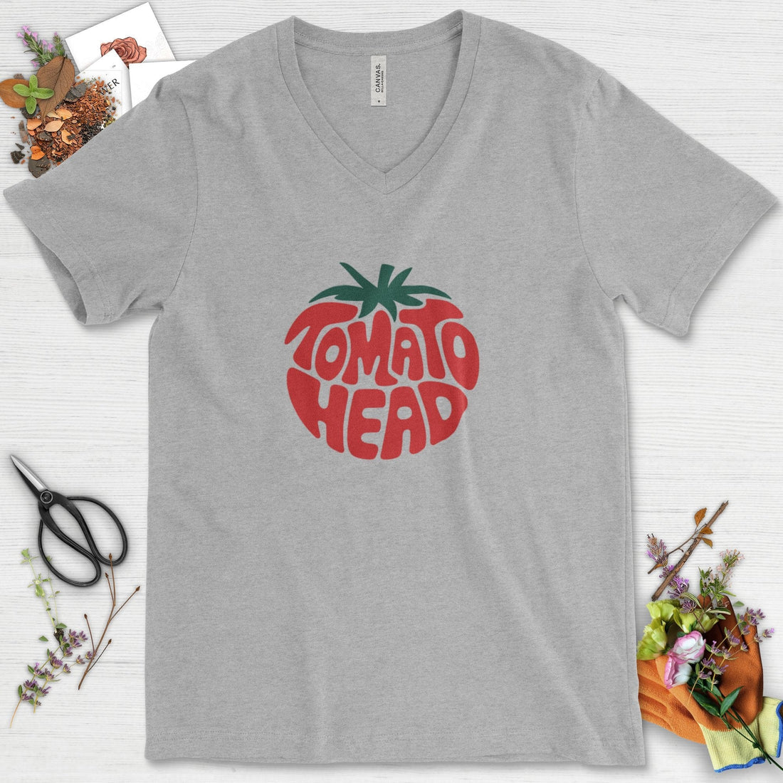 Tomato Head V-Neck