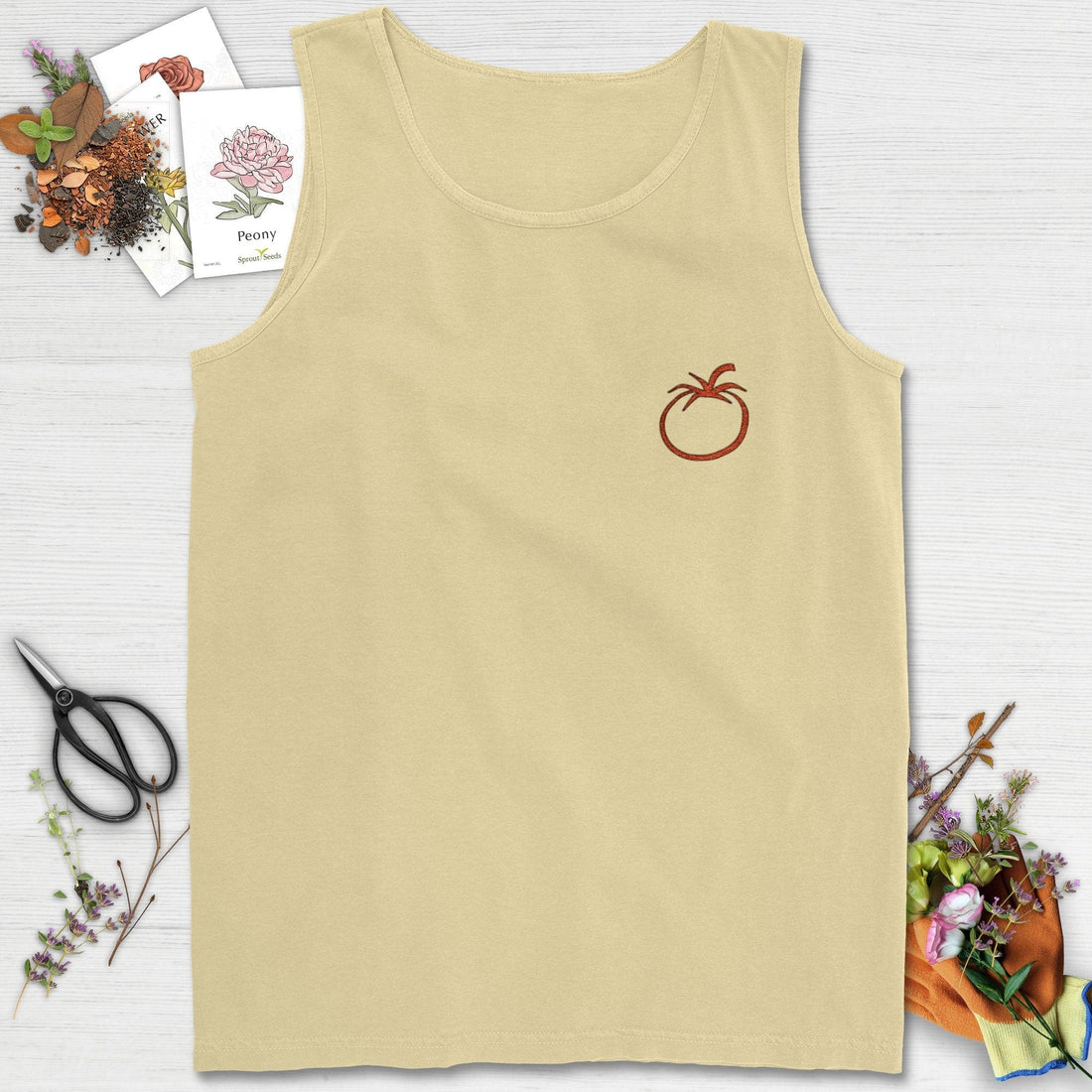 Tomato Illustration Comfort Colors® Tank Top
