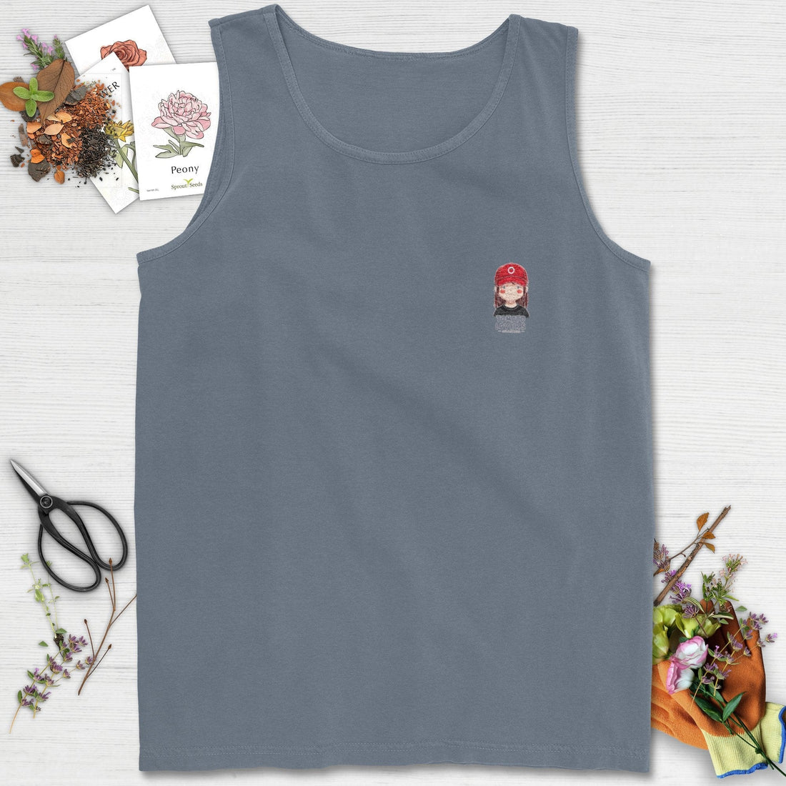 Tomato Lovers Collective Logo Comfort Colors® Tank Top