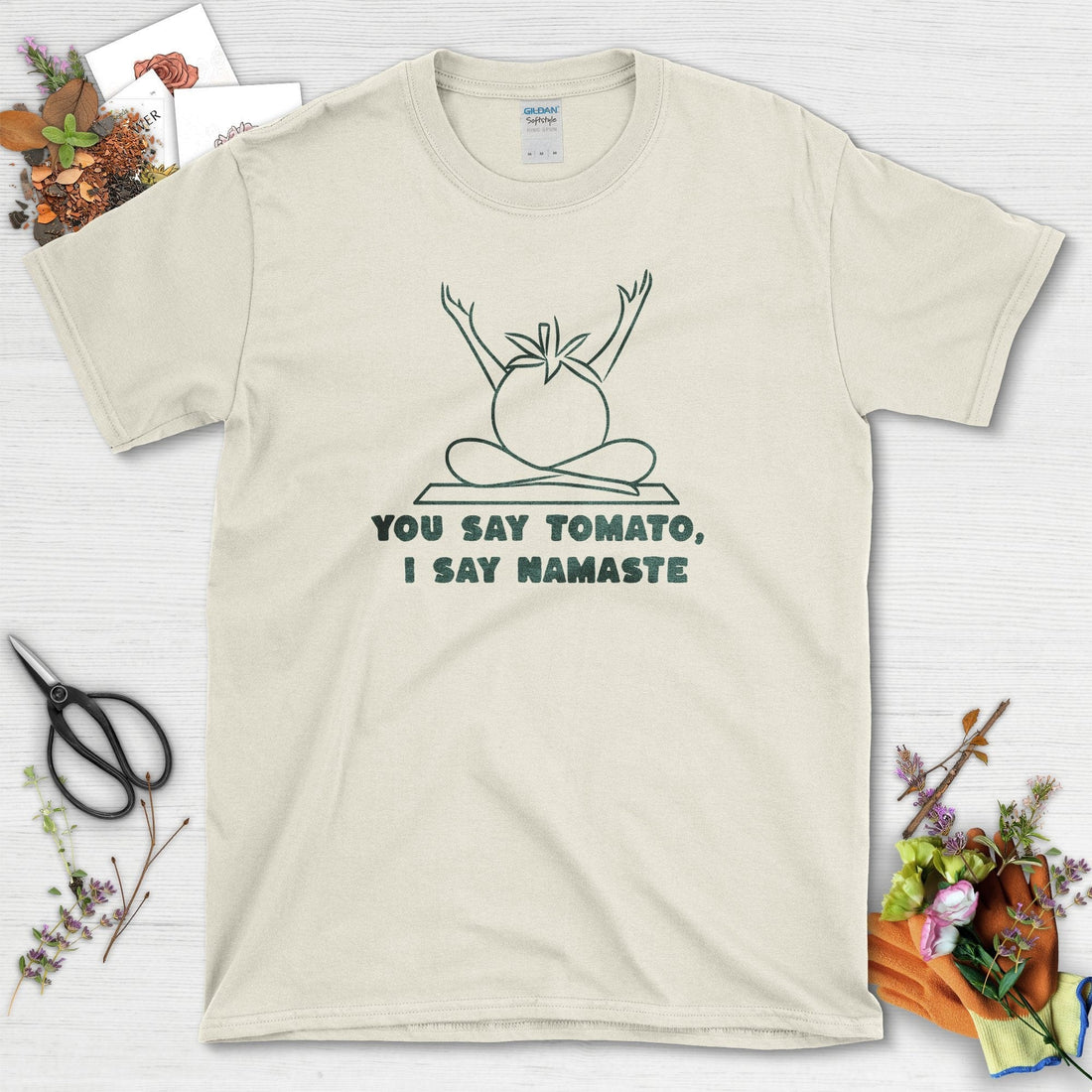 Tomato Namaste T-Shirt