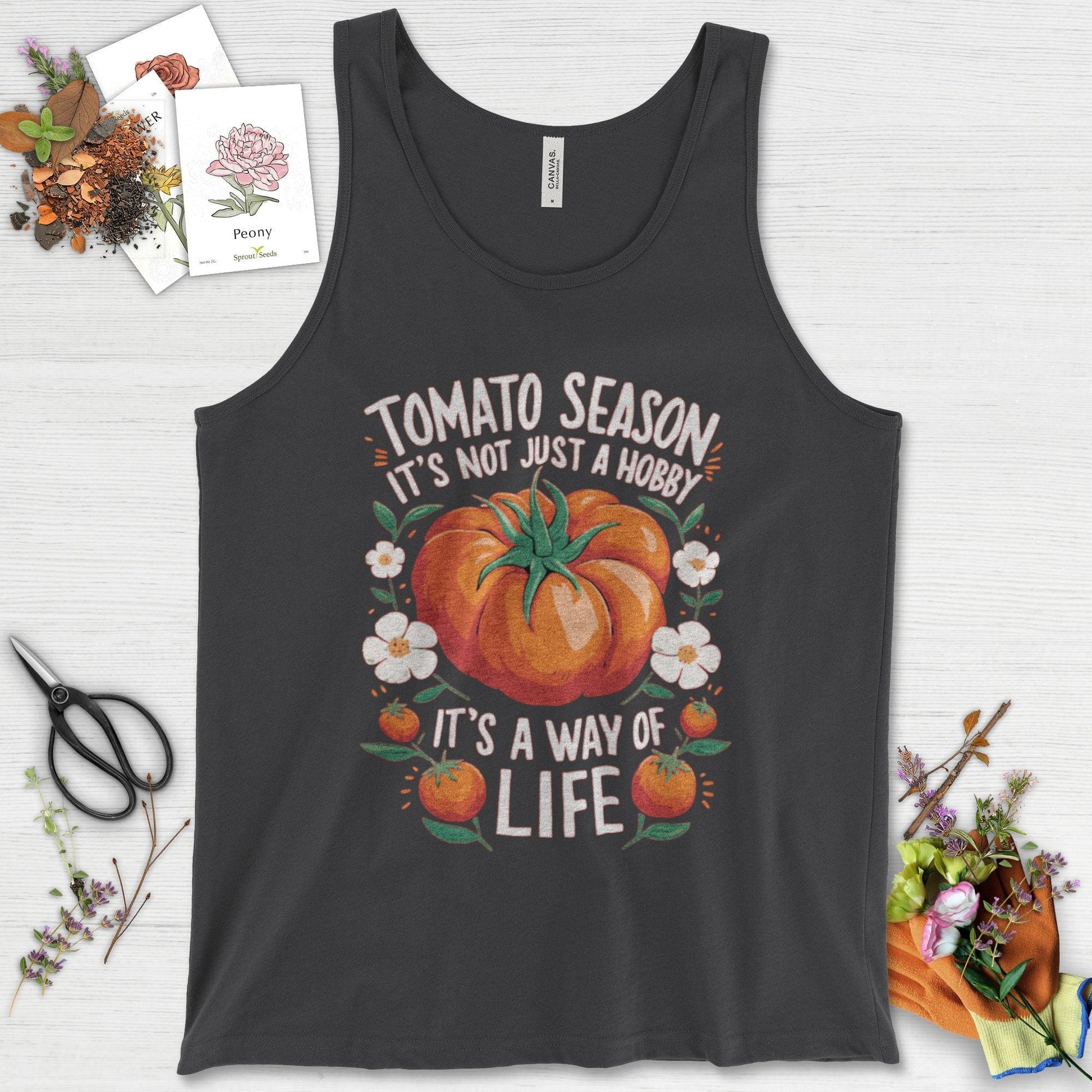 Tomato Season Way of Life Tank Top