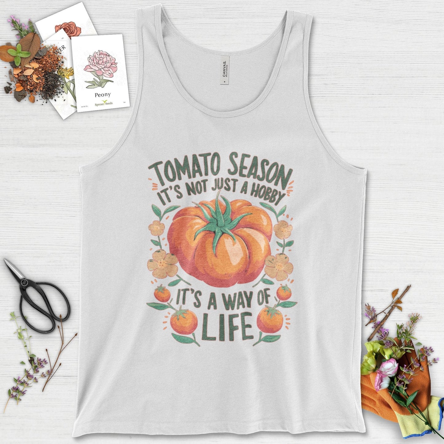 Tomato Season Way of Life Tank Top