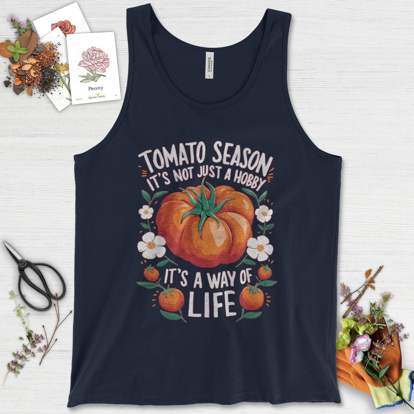 Tomato Season Way of Life Tank Top